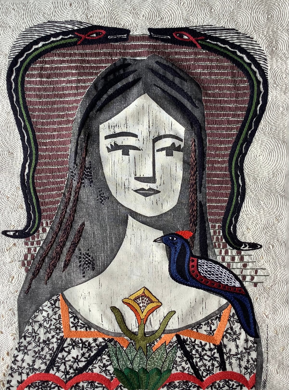 Jurema percebe a calma do pouso