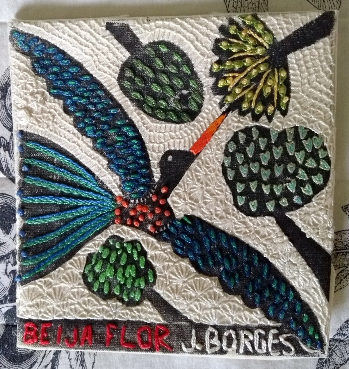 Bordando com J. Borges